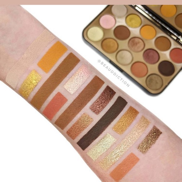 Gilded Glam Reflectios BH Cosmetics 15 Pan Eyeshadow Palette - Picture 13 of 16